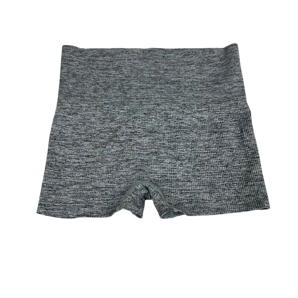 Colsie Gray Ribbed Shorts Workout Loungewear Size M - Picture 3 of 9